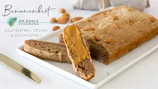 Bananenbrot - glutenfrei, zuckerfrei und vegan