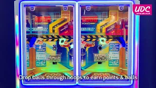 UDC Silver Falls 2 Player - Ball Drop Ticket Redemption Game