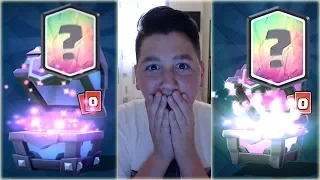 ✔ TROVO DUE LEGGENDARIE AD UN ISCRITTO SU CLASH ROYALE!!! 😱