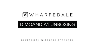 Wharfedale Diamond A1 Unboxing