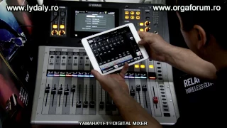 YAMAHA TF1 digital mixer & iPad www.lydaly.ro by IULIK STIL