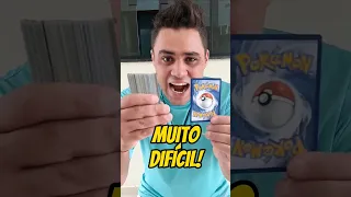 BAFÃO IMPOSSÍVEL: CARDS POKEMON MUITO PESADO... #shorts #bafao #pokemon