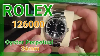 ☆ Rolex Oyster Perpetual 36, OP36 126000 unboxing + sharing purchase experience ☆