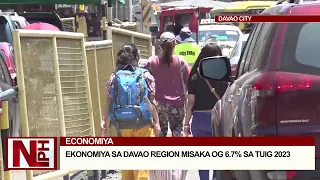 Ekonomiya sa Davao region misaka og 6.7% sa tuig 2023