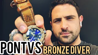 Pontvs Nessi Bronze Diver | PANERAI Submersible Bronzo - 47mm Inspired