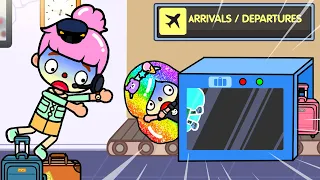 Mom Left Me At The Airport | Toca Life Story | Toca Boca