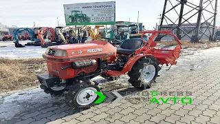 Хочешь купить трактор? смотри видео от PROGRESSAVTO обзор японского минитрактора KUBOTA BULLTRA 10