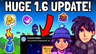 OMG! So Much Content is Coming to the Stardew Valley 1.6 Update!