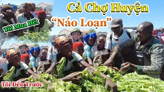 Công Giáp || Cả Chợ Huyện " Náo Lạo " Tranh Dành Nhau Thu Mua Rau Cải Việt Nam Với Giá Cao ??