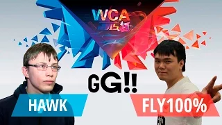 HAWK vs fly100% .World Cyber Arena 2015