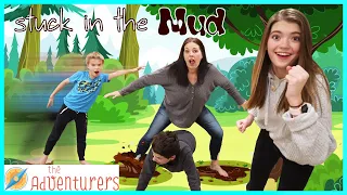 Stuck in the Mud Freeze Tag Game! I That YouTub3 Family The Adventurers