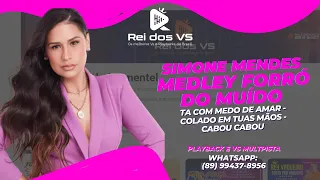 Simone Mendes Medley Forró do Muído Playback e Vs Multipista