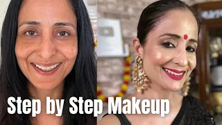 STEP BY STEP MAKEUP TUTORIAL 4 BEGINNERS | EASIEST EYESHADOW LOOK | Natural Makeup Look #beginners