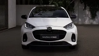 New MAZDA 2 Hybrid facelift (2024) revealed! It's prettier than its sister Yaris!