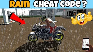 🌧 Rain Cheat Code ? | Indian Bike Driving 3D | New Update In Hindi ✅️