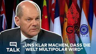 SCHOLZ: „Habe mich dafür eingesetzt, dass wir einen neuen Blick auf die Welt werfen“ #WELTTalk