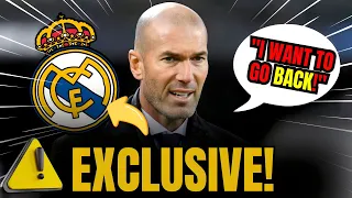 BOMB IN MADRID! ZIDANE BACK? SURPRISED EVERYONE! | REAL MADRID NEWS