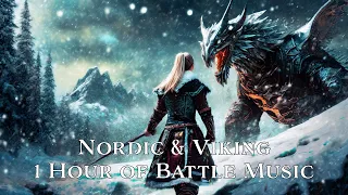 Tabletop/RPG/D&D Background Music - 1-Hour Nordic & Viking Battle Music Mix (Loop)