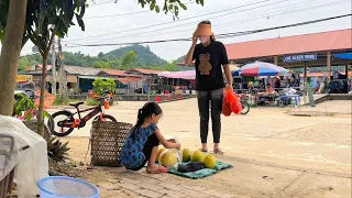 FULL VIDEO: 45 days of poor girl harvesting and selling agricultural products at the market