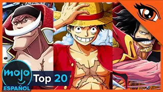 ¡Top 20 Personajes MÁS PODEROSOS de OnePiece!