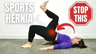 Stop Doing Heel Tap Exercise For Sports Hernias (Try This)