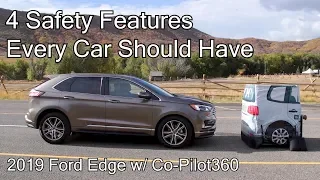 4 Safety Features Every Car Should Have - 2019 Ford Edge w/ Co-Pilot360 + Alexa