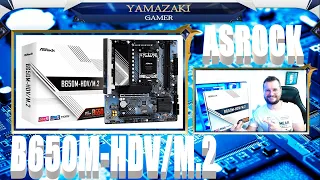 ASROCK B650M-HDV/M.2 - PLACA MÃE AM5 DDR5 CUSTO BENEFÍCIO ( UNBOXING / MONTAGEM / REVIEW )