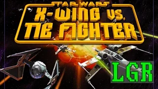 LGR - Star Wars X-Wing vs. TIE Fighter - PC Game Review