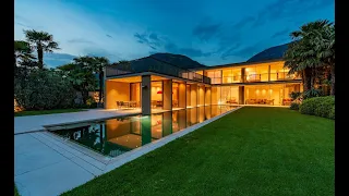 Lake Lugano | Stunning waterfront villa with pool & boat house