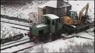 Tanfield Railway in the snow