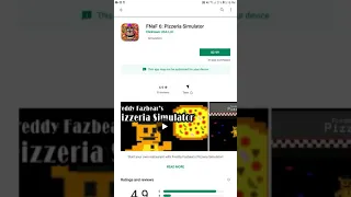 NEW Fnaf 6 Pizzeria Simulator Mobile Game iOS & Android