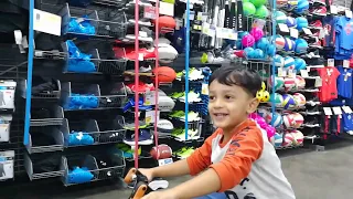 Buying a cycle|#decathlon|sports shopping|sport equipment for kids| Shanaaz vlogs|weekend|btwin