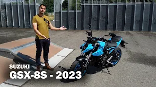 Nouvelle SUZUKI GSX-8S - 2023