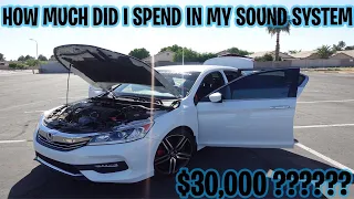 You Won't Believe How Much I Spent On My Sound System!!!!
