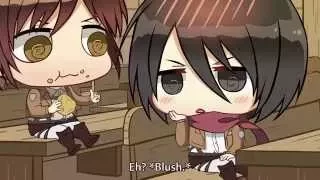 AOT Mikasa's and Sasha's moment