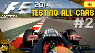 F1 2014 | Catalunya Hot Laps - All Cars Comparison #2