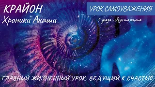 Крайон. Хроники Акаши. УРОК САМОУВАЖЕНИЯ. МЕДИТАЦИЯ 2 ФАЗЫ - ЛУЧ ТАЛАНТА