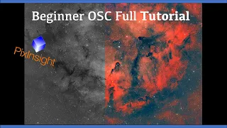 Pixinsight Beginner OSC Processing Tutorial - Start to Finish (IC 1396)