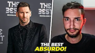 MESSI ELEITO MELHOR DO MUNDO NO THE BEST É UMA VERGONHA!