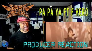 BABYMETAL   PA PA YA!! feat  F HERO  OFFICIAL Video - Producer Reaction