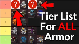 Minecraft Dungeons BEST Armor RANKED - Best Unique Armor Tier List