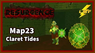 CLARET TIDES | Doom II: Resurgence [Ultra-Violence 100%] - Map23