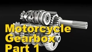 How a Motorcycle Gearbox works - Part 1