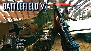 Battlefield V - Conquest Gameplay Aerodrome (No commentary)