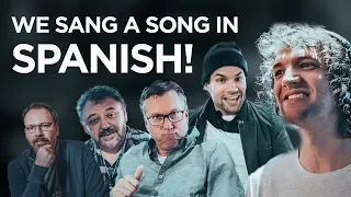 AUSTRALIANS attempt to SING in SPANISH