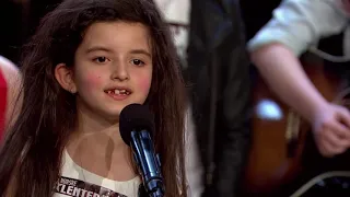 Angelina Jordan performs acapella audition to semi final (part 5)