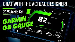 2025 Arctic Cat G8 Garmin 858 NEW GAUGE | Toronto Snowmobile Show