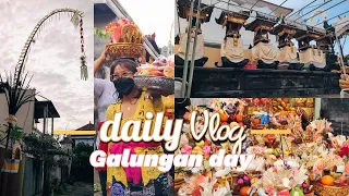 #dailyvlog Rutinitas menyambut Hari Raya Galungan 2022 / Pulang Kampung Galungan di Buleleng