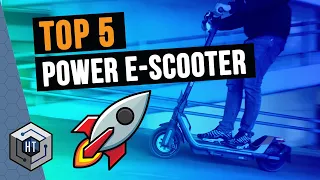 TOP E-Scooter im Steigungs-Test: STÄRKSTE Power EScooter 2023 mit Straßenzulassung (Kaufberatung)