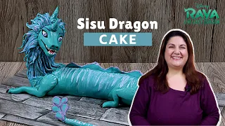 Raya and the Last Dragon Cake - Sisu the Dragon